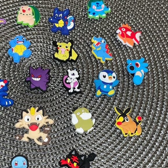 26pcs Pokemon Croc Charms, Jibbitz. - Picture 4 of 5